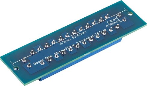 yddmyo (2pcs) for 2 x 12 Position Terminal Block Distribution Module Breakout Board for AC DC 15 Amp Blue in Saudi Arabia