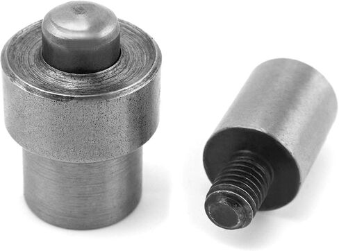 QWORK 3/8" Metal Grommet Die Mold, Heavy Duty Top Die and Bottom Die Set Eyelet Buckle Mold for Hand Press Grommet Machine in Saudi Arabia