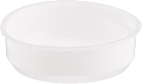 Aviditi Plastic End Caps for Mailing Tubes, 1-1/2 Inch Diameter, White (100 Pack) in Saudi Arabia