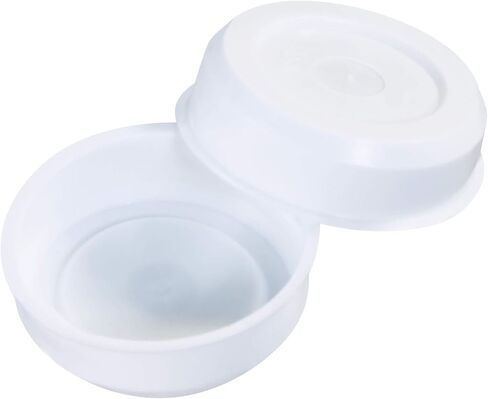 Aviditi Plastic End Caps for Mailing Tubes, 1-1/2 Inch Diameter, White (100 Pack) in Saudi Arabia