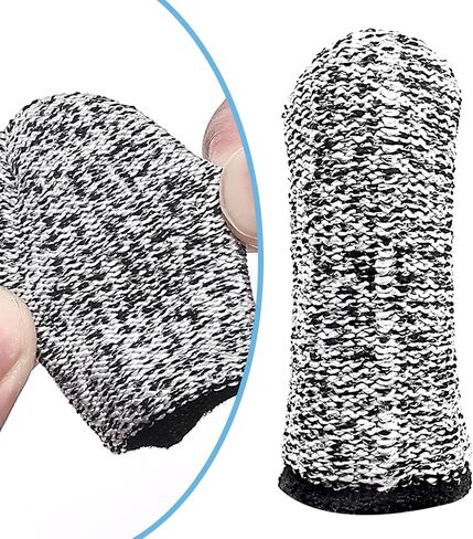 WLLHYF 20PCS Cut Fingertip Protector Reusable Gloves Life Extender Thumb Finger Conservation for Handicrafts Fingertip Work Kitchen Chopping Sculpture Anti-Slip Against Cutting Hand Protective in Saudi Arabia