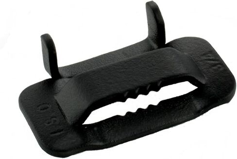 ISO BOBU254 نوع 201 مشبك من الفولاذ المقاوم للصدأ باللون الأسود 1/2 بوصة - 100 لكل صندوق in Kuwait