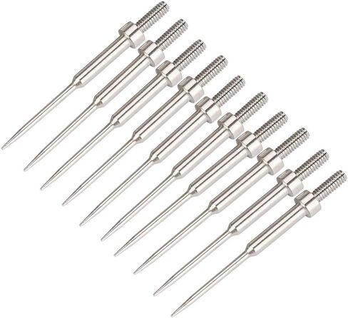 طقم دبابيس مجسات، 5 قطع مجسات و20 قطعة مجموعة اختبار إبر بديلة للسيارات، 37 مم، مجسات اختبار دبوس إبرة ثقب العزل لاختبار السيارة أحمر/أسود/أزرق/أخضر/أصفر in Kuwait