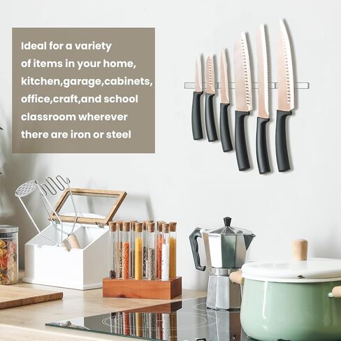 hicarer 80 حزمة شريط النيوديميوم المغناطيس مستطيلة نادرة مغناطيس الأرض رقيقة شريط المغناطيس الثقيلة الشريط المغناطيسي مع لاصق مزدوج من جانب المعادن شريط المغناطيس مجموعة لمكتب مطبخ الثلاجة DIY، 60 × 10 × 3 مم in Kuwait