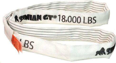 Simian GT 13 قدم White Endless Roundsling (18000 عمودي - 14400 قلادة - 36000 سلة) in Kuwait