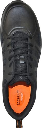 VANGELO Professional Slip Resistant Men Work Sneaker Shoe for Food Service Health Care Nurse Nick and Jimmy Black in Kuwait