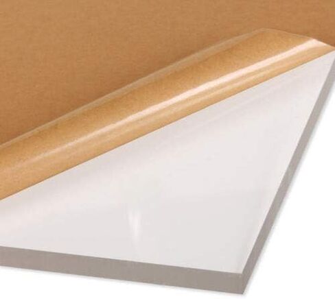 3/8" (0.354") Clear Acrylic Sheet 24"x12" Cast Plexiglass (9mm) Thick Nominal Size AZM in Saudi Arabia