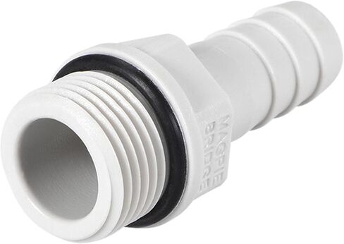 Uxcell PVC خرطوم تركيب موصل محول 16 مم أو 5/8 "شائك x G3/4 أنبوب ذكر 2 قطعة in Kuwait