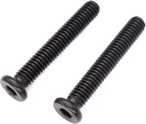 cSeao 12 قطعة أسود 1/4-20 × 2-1/4 بوصة مسامير غطاء المقبس مسامير رأس ألين مع مفتاح سداسي واحد in Kuwait