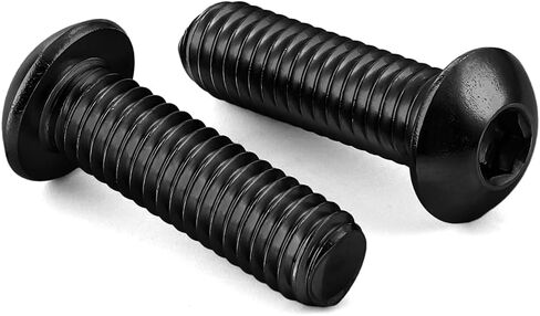 1/4-20 x 1" Button Head Socket Cap Screws, Allen Socket Drive, Alloy Steel Class 10.9, Fully Threaded, 100 PCS in Saudi Arabia