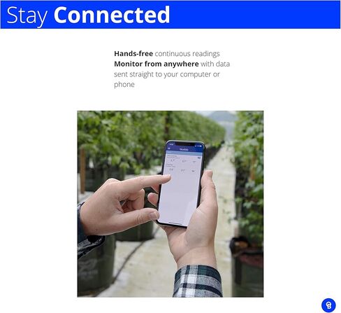 وحدة تحكم pH CONTPH من bluelab مع جهاز قياس رقمي للمراقبة والجرعات في الماء، 1، مسبار pH أبيض وPROBPH للمياه، قطب كهربائي بديل للعداد، والشاشة، وجهاز التحكم in Kuwait