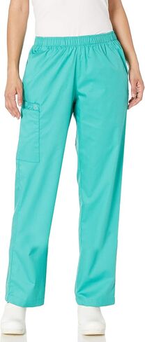 WonderWink Women's Wonderwork Pull-On Cargo Scrub Pant in Kuwait