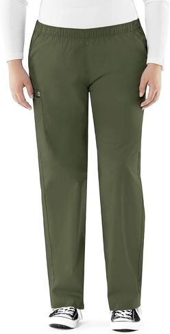 WonderWink Women's Wonderwork Pull-On Cargo Scrub Pant in Kuwait