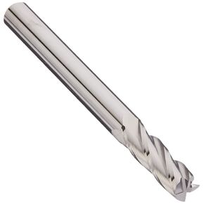 Kodiak Cutting Tools KCT130876 USA Made Solid Carbide End Mill, Single End, 4 Flute, 1/4" Shank, 3/4" Length of Cut, 2-1/2" Overall Length, 1/4" Diameter in Saudi Arabia