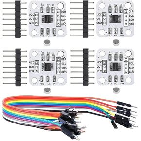 WWZMDiB 4Pcs AS5600 Magnetic Encoder 3.3V 12bit high Precision Magnetic Induction Angle Measurement Sensor Module，Mainly Used to Obtain Information Such as Progressive Motor Speed in Saudi Arabia