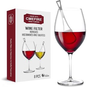 Wine Filters Removes Histamines and Sulfites: Stop it Wine Allergies - Purifies Wine without Compromising Taste and Purity(8 Packs) in Saudi Arabia
