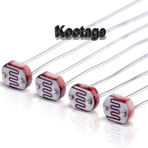 Kootage 50 قطعة Photoresistor صور ضوء المقاوم الحساسة ضوء يعتمد المقاوم GM5539 5539 in Kuwait