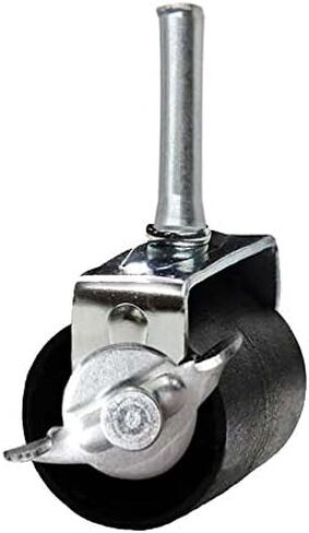 طقم من 4 عجلات عجلات متينة (قفل، قطعتان بدون قفل) بإطار سرير معدني من Khome in Kuwait