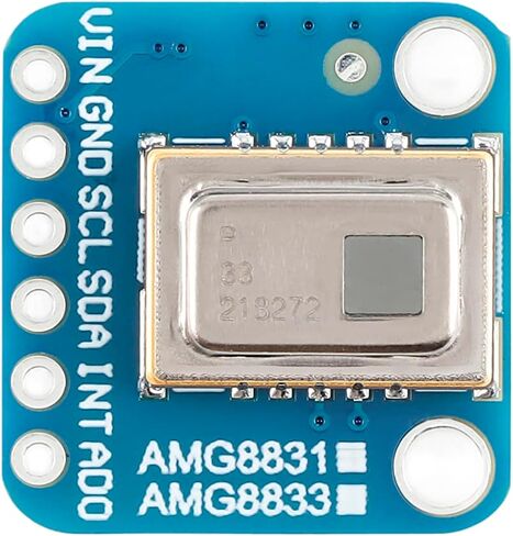 JESSINIE AMG8833 8 * 8 IR وحدة استشعار التصوير الحراري بالأشعة تحت الحمراء كاشف مستشعر الكاميرا الحرارية 0 درجة مئوية ~ 80 درجة مئوية 8 × 8 وحدة كاميرا تعمل بالأشعة تحت الحمراء لوحة صفيف IIC I2C 3-5V لـ Arduino Raspberry Pi in Saudi Arabia