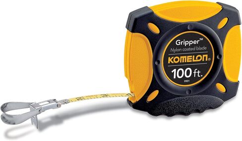Komelon 9905 Gripper Closed Case Long Steel Tape Measure, Black, 50-Feet in Saudi Arabia