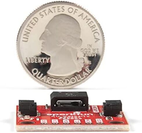 مستشعر سرعة الهواء SparkFun Breakout-FS3000-1005 (Qwiic) - لوحة التوصيل والتشغيل مع نطاق وحدة الاتصال Qwiic من 0-7.2 متر/الثانية (0-16.2 ميل في الساعة) - إخراج رقمي للمستشعر القائم على نابعة حرارية بدقة 12 بت in Saudi Arabia