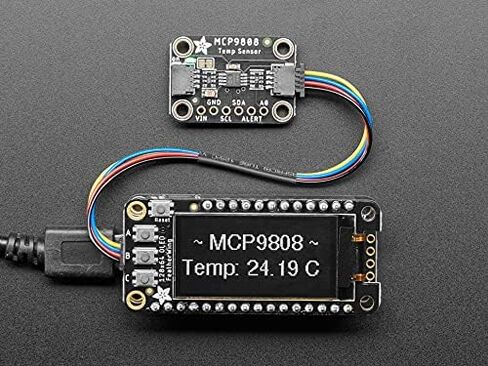 Adafruit MCP9808 High Accuracy I2C Temperature Sensor Breakout - Stemma QT/Qwiic 5027 in Saudi Arabia
