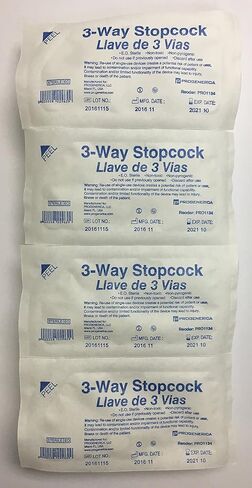 3 محبس ثلاثي الاتجاه لورلوك معقم (10) in Kuwait