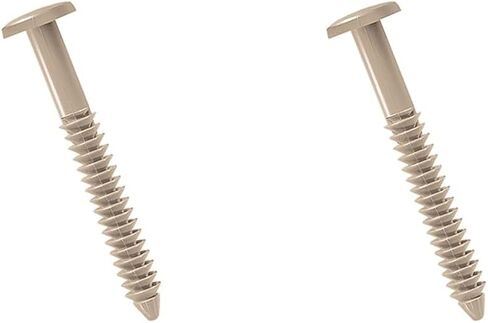 Ekena Millwork LVSL0006MB 3" Lifetime Vinyl Shutter-Lok's, Midnight Blue (6/Bag), 6 Count (Pack of 2) in Kuwait