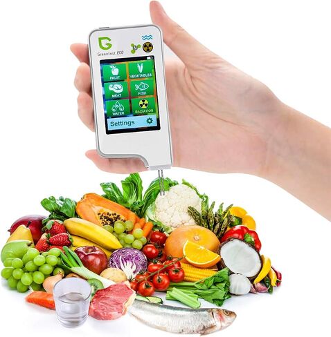 جهاز اختبار النترات الرقمي المحمول من Greentest، كاشف إشعاع الطعام، عداد Geigor، جهاز قياس TDS للمياه، للفواكه والخضروات والأسماك واللحوم والماء in Saudi Arabia