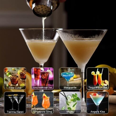 Delidge 8oz Small Cocktail Shaker Mini Martini Shaker Small Drink Shaker with Strainer and Lid Top,Stainless Steel Mini Cocktail Shakers Bar Shaker Small Shakers Bartending 250ml in Saudi Arabia