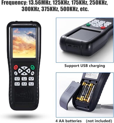 Rfid ID Card Reader Copier, IcopyX100 Rfid 125kHz ID Card Copier New Rfid Duplicator NFC Key Writer with Writable T5577 RFID Cards and Key Fob Tags Handheld RFID Reader for Door Access Control in Saudi Arabia
