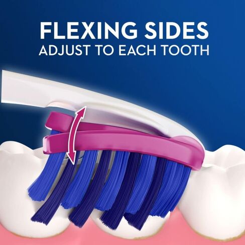 Oral-B 3D White Luxe Pro-Flex Manual Soft Toothbrush in Saudi Arabia