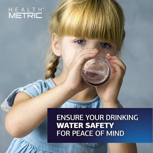 نحاس حديد الرصاص والزئبق - مجموعة اختبار المياه المنزلية لمياه الصنبور والشرب | اختبار جودة سريع ودقيق وفقًا لمعايير EPA | شرائط اختبار سهلة الاستخدام والحساسة مصنوعة في الولايات المتحدة الأمريكية in Kuwait