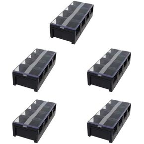 Fielect 5Pcs 4 Positions Dual Row 600V 150A Screw Terminal Strip Block with Cover Pre-Insulated Terminals Barrier Strip, TC1504 in Saudi Arabia
