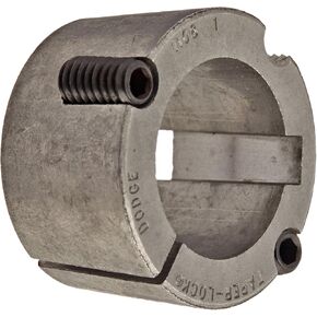 Gates 2517 2.5/16 جلبة ذات قفل مستدق مع مفتاح ضحل، تجويف 2-5/16 بوصة، طول 1.7 بوصة، أقصى تجويف 2.5 بوصة in Saudi Arabia