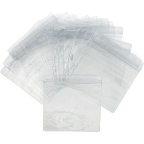 Stockroom Plus 100 Pack Clear Plastic Bags for Jewelry, Earrings, Necklaces, Mini Resealable Bags for Small Business (3.15 x 4.75 In) in Saudi Arabia