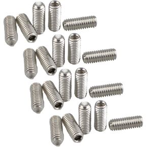 316 Stainless Steel Internal Hex Socket Cup Point Grub Screw (20, M6X16)