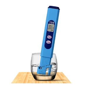 TDS Tester, Electronic Water Meter with 0-9990 PPM Measurement Range Portable for The aquaculture Industry, Swimming Pools, Household tap Water Quality Testing (Blue) in Saudi Arabia