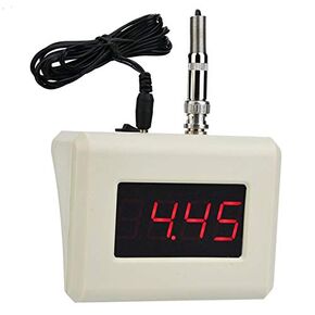 مقياس درجة الحموضة الرقمي 0.00-14.00PH PH-025M مقياس درجة الحموضة عبر الإنترنت مراقبة جودة المياه شاشة رقمية فورية 24 ساعة دقة العمل المستمر 0.01PH مع مسبار القطب الكهربائي BNC US 110V in Saudi Arabia