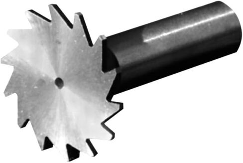 1 1/4" Diameter 5/64" Wide HSS Keyseat Cutter, Straight Tooth, High Speed Steel, Narrow Width, Super Tool, 26152, USA Made in Saudi Arabia