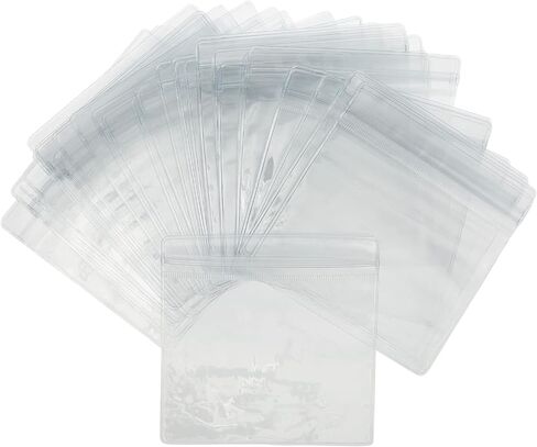 Stockroom Plus 100 Pack Clear Plastic Bags for Jewelry, Earrings, Necklaces, Mini Resealable Bags for Small Business (3.15 x 4.75 In) in Kuwait