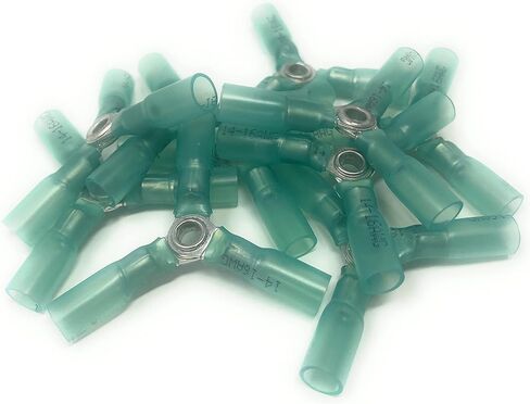 Metal Magery 16-14 Ga 3 Way Wire Connector AWG Heavy Duty Heat Shrink Butt Terminals - Pack of 10 in Saudi Arabia