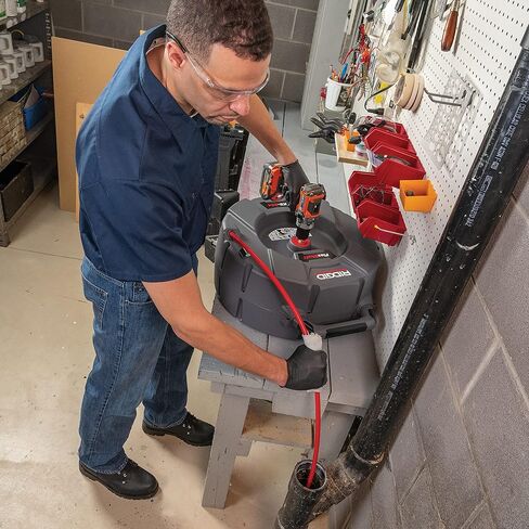 RIDGID 64273 نموذج K9-204 مجموعة آلة تنظيف الصرف FlexShaft لأنابيب 2 "-4" in Kuwait