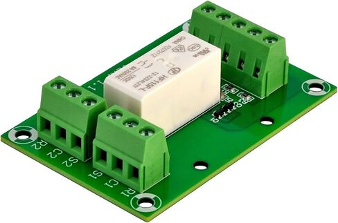 ELECTRONICS-SALON ثنائي الاستقرار/الإغلاق DPDT 8 أمبير وحدة تتابع الطاقة، ملف DC12V، RT424F12 in Kuwait