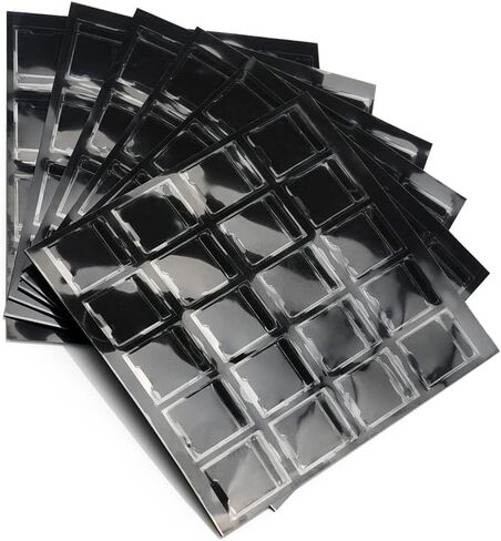 ZugGear DUROCK 0.3mm Foam Switch Film for Cherry MX Style Mechanical Keyboard Switches Thick Gasket Switch Films (Black, 120pcs/pack) in Saudi Arabia