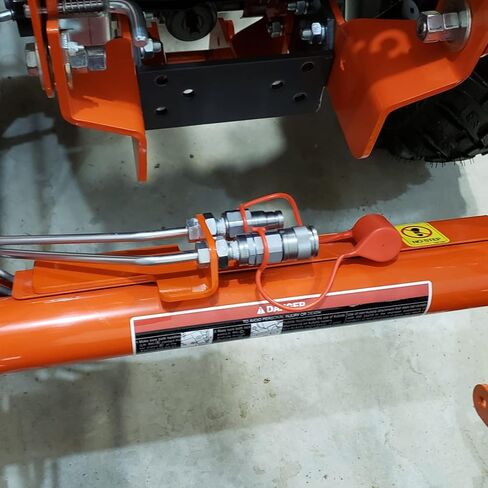 قارنات التوصيل/الوصلات الهيدروليكية ذات التوجيه الانزلاقي 1/2 بوصة SAE Bobcat Kubota ذات الوجه المسطح/وصلات التوصيل السريع، تبادل قارنة التوصيل السريع مع جسم 1/2 بوصة (معيار ISO 16028) + منفذ 1/2 بوصة SAE (3/4 بوصة - 16 ORB) خيط in Kuwait