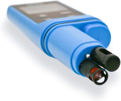 Solaxx MET01A SafeDip Digital Test Meter for pH, Chlorine, Salt and Temperature Blue in Saudi Arabia