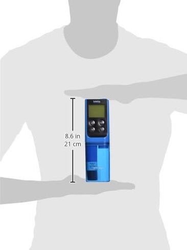 Solaxx MET01A SafeDip Digital Test Meter for pH, Chlorine, Salt and Temperature Blue in Saudi Arabia