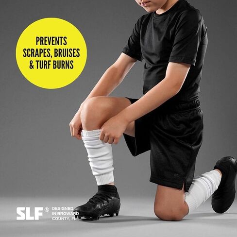 أكمام أرجل كرة القدم SLEEFS [زوج واحد] - للبالغين والشباب - أكمام ضاغطة على ربلة الساق للرجال والأولاد in Kuwait