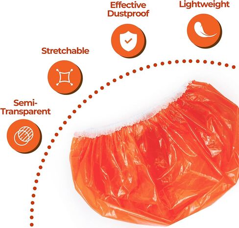 غطاء كاشف الدخان من فورنسز 30 قطعة - غطاء غبار كاشف الدخان، غطاء طلاء إنذار الدخان، غطاء بلاستيكي لإنذار الحريق، طبقة بلاستيكية عالية الكثافة تمنع بشكل فعال الإنذارات الكاذبة أثناء الطبخ والخبز in Kuwait